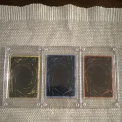 Konami Yu-Gi-Oh! TCG Ra Obelisk Slifer Divine-Beast Effect Cards x3 - Image 2