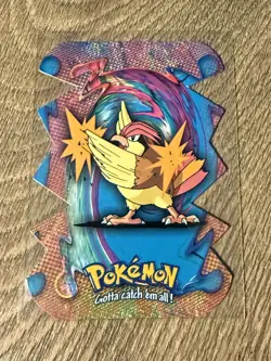 2000 TOPPS Pokemon - Pidgeotto - Stage 2 Die Cut Embossed card EV11 of 12 - Image 1