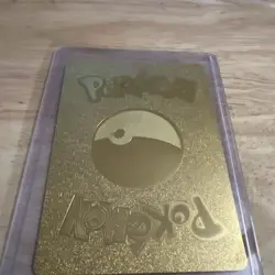 Pokemon Pikachu & Zekrom GX HP240 Tag Bolt Rainbow Gold Foil Fan Art Card - Image 4