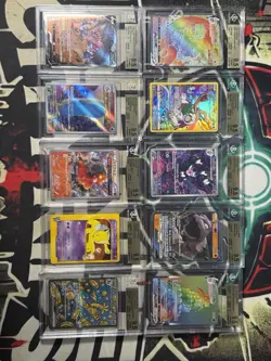 Pokemon TCG All BGS 9.5 Gem Mint 10x Graded Card Lot English & Japanese Lot #4 - Image 1