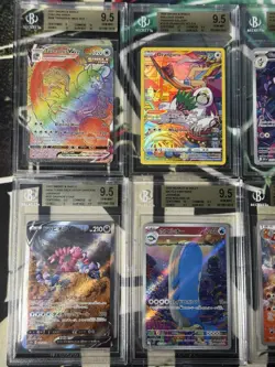 Pokemon TCG All BGS 9.5 Gem Mint 10x Graded Card Lot English & Japanese Lot #4 - Image 2