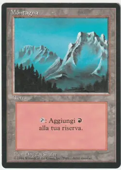 Revised Edition FBB (Foreign Black Border) Mountain A Magic - Image 1