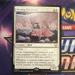 1x Nesting Dovehawk - Commander: March of the Machine - NM - MTG - Image 1