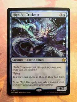 FOIL High Fae Trickster - Near Mint NM - MTG: Magic the Gathering - Image 1