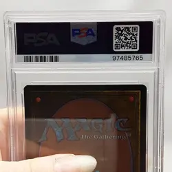 MTG - 4th Edition - Llanowar Elves - Vintage - Graded PSA 7 - Image 5