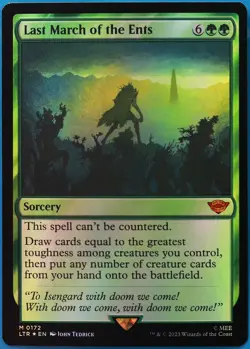 Last March of the Ents FOIL The Lord of the Rings NM (510738) ABUGames - Image 1