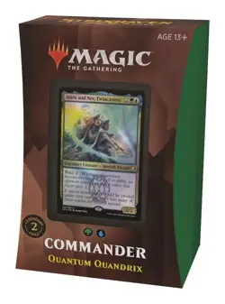 Magic the Gathering Strixhaven Commander 2021 Deck - Quantum Quandrix English Fa - Image 1