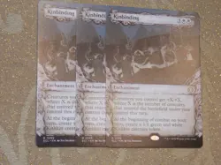 MTG Showcase Kinbinding x3 Rare Lorwyn Eclipsed NM Low SH - Image 1