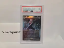 MTG SECRET LAIR DROP FINAL FANTASY WEAPONS FOIL #1865 CLOUD'S BUSTER SWORD PSA 9 - Image 3