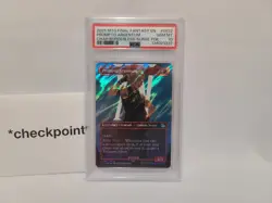 MTG FINAL FANTASY #0532 CHARACTER BORDERLESS SURGE FOIL PROMPTO ARGENTUM PSA 10 - Image 3
