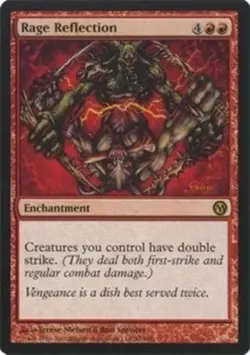 MTG - Rage Reflection - Duels of the Planeswalkers - NM, English Magic FLAT RATE - Image 1
