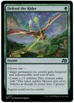 Defend the Rider - 0157 - Aetherdrift - MTG - NM/M - Image 1