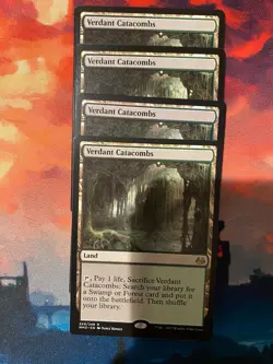 MTG Modern Horizons 2 Verdant Catacombs x 4 - Image 1