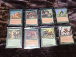 MTG Beasts x8 Woodripper/Gurzigost/Garruk's Horde/Skyshroud Behemoth - Image 1