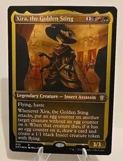 Xira, the Golden Sting (Foil Etched) MTG Commander: Dominaria United Foil - Image 1