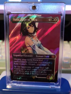 Magic MTG Final Fantasy Yuna, Hope of Spira *Surge Foil* 0549 *NM - Image 1