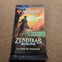 Zendikar Rising Set Booster Pack Booster Pack Magic MTG - Image 1