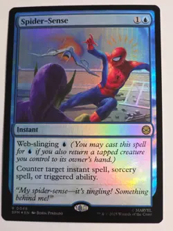 MTG - Spider Sense FOIL - Marvel: Spider-Man - Image 1