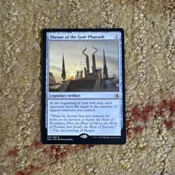 Throne of the God-Pharaoh - Amonkhet - 237/269 - English - Magic The Gathering - Image 1