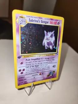 Pokemon Gengar Holo 1st Edition #14/132 Sabrina's Gym Heroes - Image 3