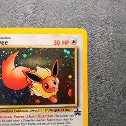 Pokemon English Vintage - Black Star Promo WOTC - Eevee 11 - LP - Image 4