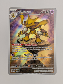 Pokemon TCG Alakazam Promo 009 Holo - F96 - Image 1
