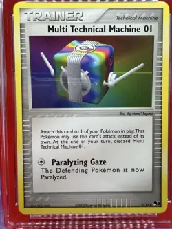 Multi Technical Machine 01 9/17- POP Series 2 Pokemon CGC 10 GEM MINT - Image 2