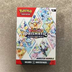Pokemon TCG Prismatic Evolutions Booster Bundle Box Eevee Umbreon English - Image 1