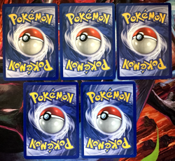 Pokemon TCG Jungle Pikachu Clefable Electrode Mr. Mime LP-NM Rares Lot 5 1999 - Image 2