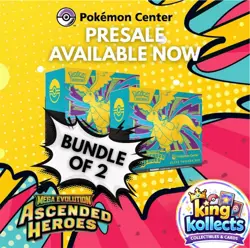 Pokemon TCG: Mega Evolution Ascended Heroes Pokemon Center ETB X2 / PRESALE 2/20 - Image 1