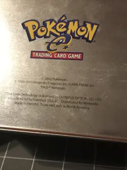 Vintage 2003 Pokemon TCG Generation 3 EX Ruby & Sapphire Tin Used - Image 4