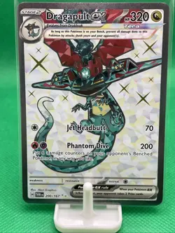 Pokemon TCG Dragapult ex 200/167 Scarlet & Violet Twilight Masquerade Ultra Rare - Image 1