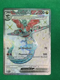 Pokemon TCG Dragapult ex 200/167 Scarlet & Violet Twilight Masquerade Ultra Rare - Image 4