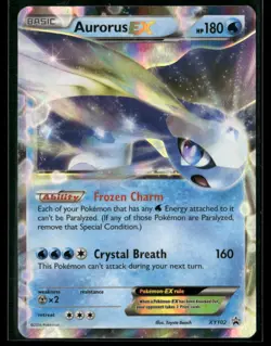 2016 Pokemon Black Star Promo Aurorus EX #XY102 NM-LP - Image 1