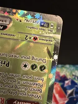 Iron Leaves ex 025/162 SV05: Temporal Forces Holo Lightly Played LP Pokemon TCG - Image 5