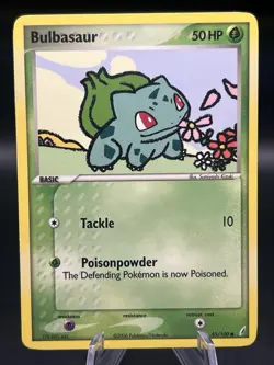Bulbasaur Common Crystal Guardians 45/100 Pokemon TCG - Image 1