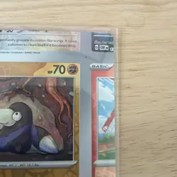 Pokemon TCG Misprint Error Miscut NFC Drilbur Reverse Holo NM Obsidian Flames - Image 3