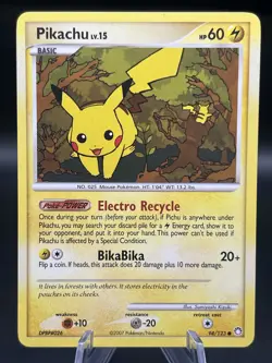 Pokemon - Pikachu #94/123 - Mysterious Treasures Common - Image 1
