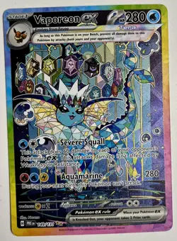 Pokemon TCG Vaporeon EX Sir 149/131 Prismatic Evolutions NM/MT Condition - Image 1