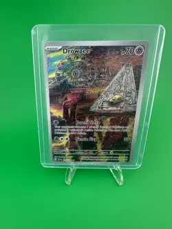 English Pokemon TCG Scarlet & Violet Base Set Drowzee 210/198 Illustration Rare - Image 2