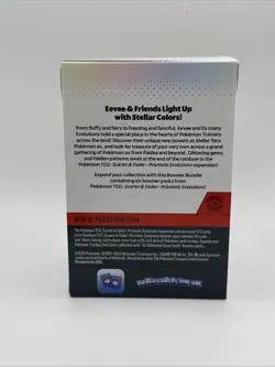 Pokemon Scarlet & Violet Prismatic Evolutions Booster Bundle Sealed (6 Packs) - Image 2