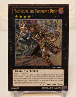 Ultimate Rare Maestroke the Symphony Djinn AP03-EN002 Astral Pack Yugioh 1051 - Image 1