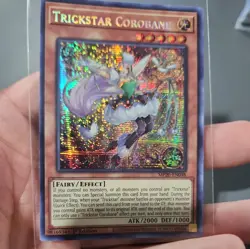 *** TRICKSTAR COROBANE *** SECRET RARE 1ST EDITION MP20-EN048 MINT/NM YUGIOH! - Image 1