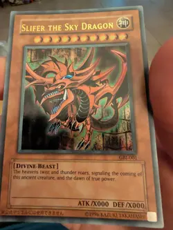Vintage Yu-Gi-Oh! Slifer the Sky Dragon GBI-001 NM - Image 1