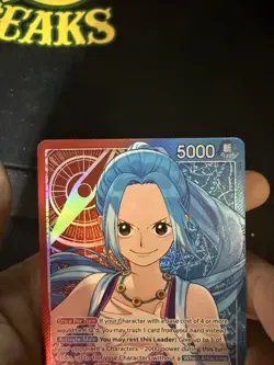 One Piece English EB03-001 Nefeltari Vivi (L) Leader Alt Art Heroines Edition - Image 5
