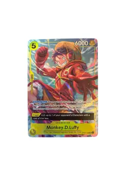 Monkey D Luffy OP07-109 Full Art - One Piece Illustration Box Vol. 3 Foil Promo - Image 1