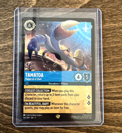 Tamatoa - Happy as a Clam 162/204 Legendary Non-Foil NEW Disney Lorcana EN 7 - Image 1