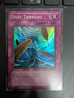 Yu-Gi-Oh Dust Tornado PSV-011 trap card mint - Image 1