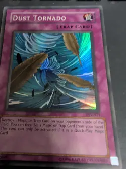 Yu-Gi-Oh Dust Tornado PSV-011 trap card mint - Image 3