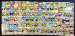 Vintage 1996 Nintendo Pocket Monsters Pokemon Japanese Common Cards Lot Of 110 - Image 1